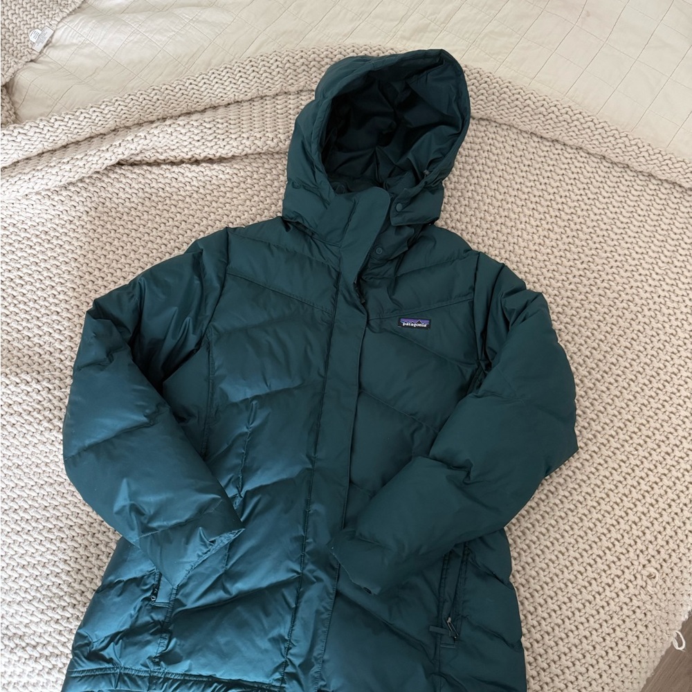 Patagonia Down Green Puffer Jacket
